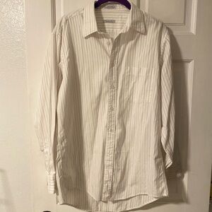 Christian Dior Classic White Striped Men's Shirt
